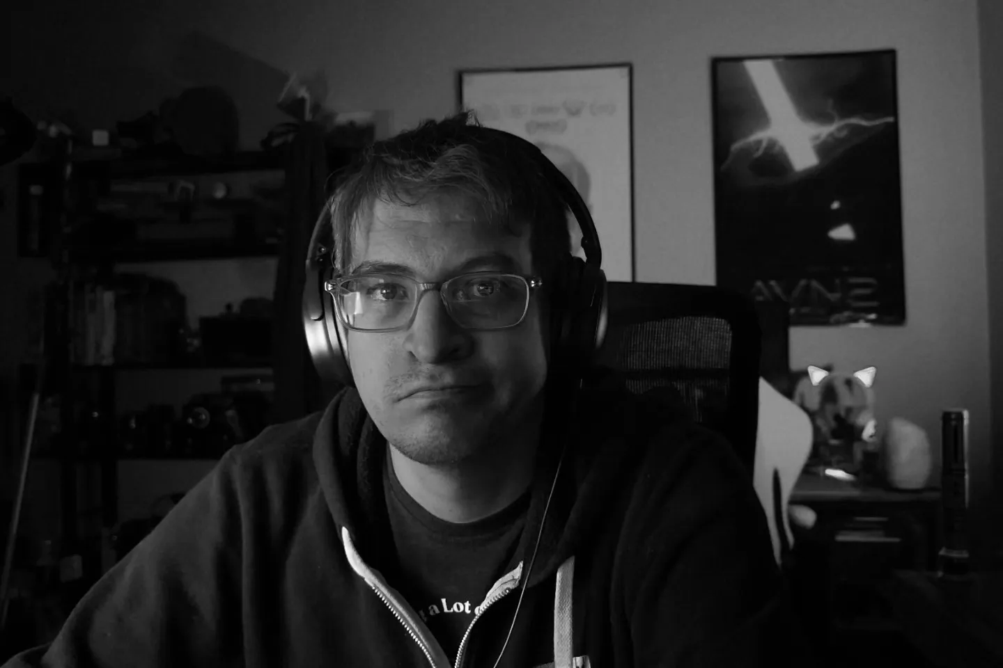 Nate, in his natural habitat