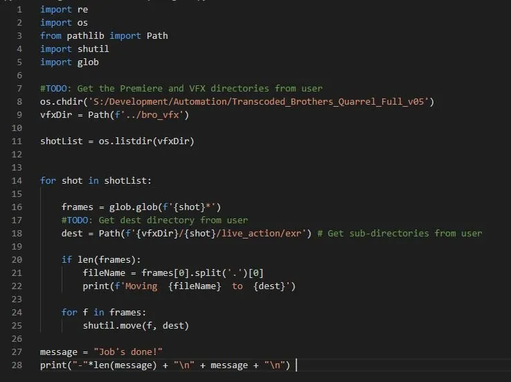 Second attempt at automation script