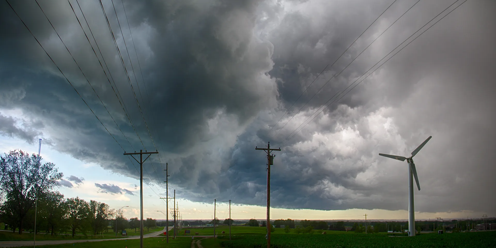 The bulk of the sky replacements used this photo I took of a storm over my hometown of Norfolk, NE.